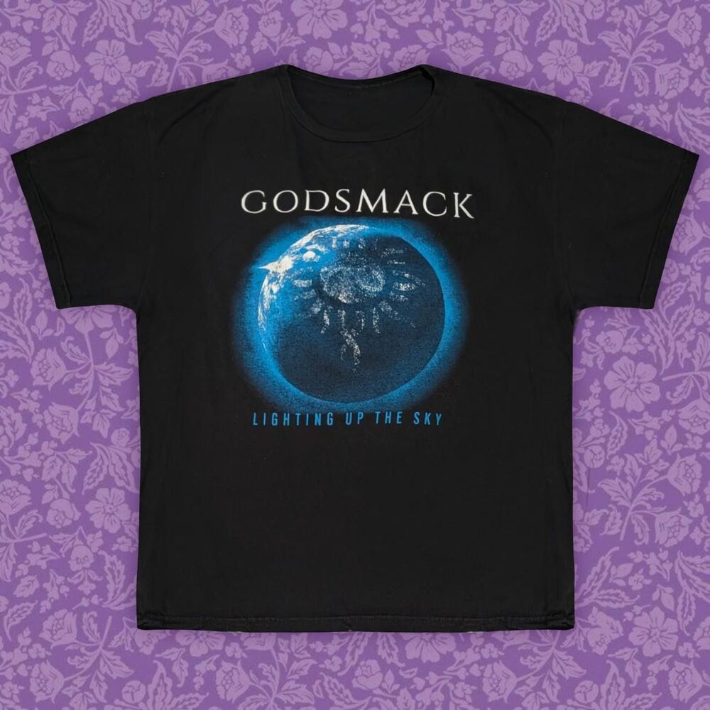 Godsmack 2023 Lighting Up The World Tour Graphic Nu Metal T-shirt | Size XL